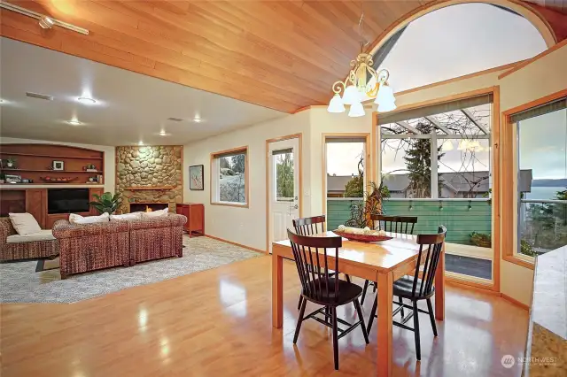Nice open concept..