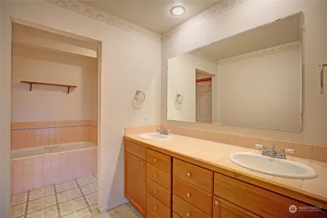 Primary bath..