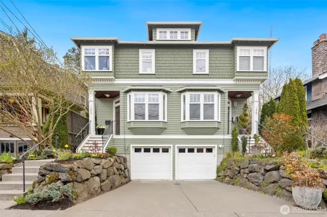 Curb appeal for days! Beautifully landscaped, meticulously maintained, and ideally located near all your Queen Anne favorites.