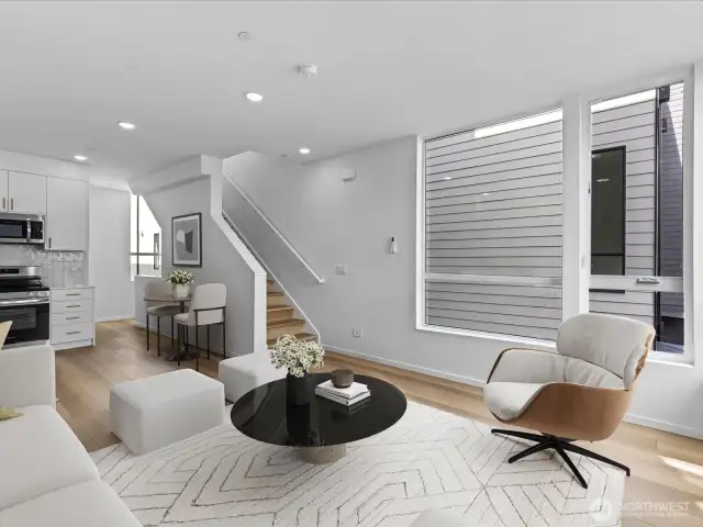 Virtual staging
