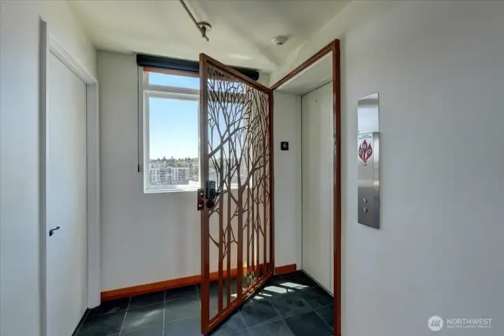 Private Penthouse Entrance