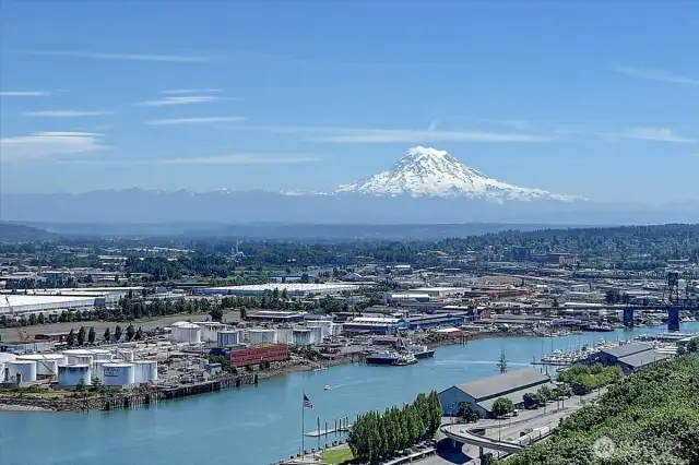 Mt. Rainier and Puget Sound Vistas
