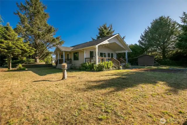 This is a very unique property, an extra waterfront lot which gives you another 60 ft. of water frontage. Total is 120 feet