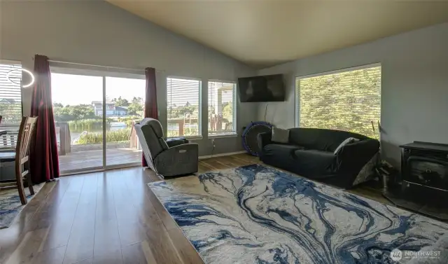 Plenty of natural light