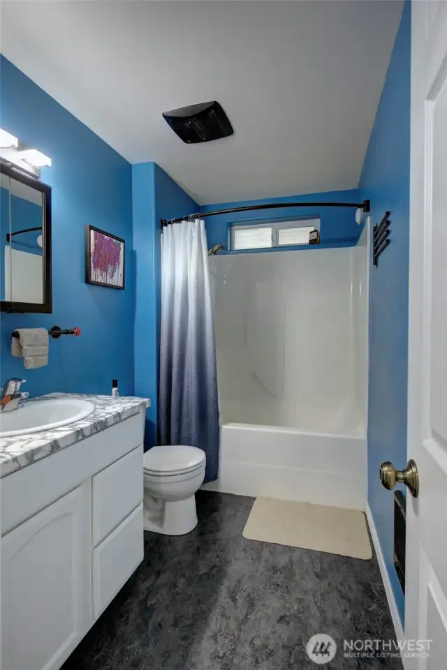 Guest full bathroom