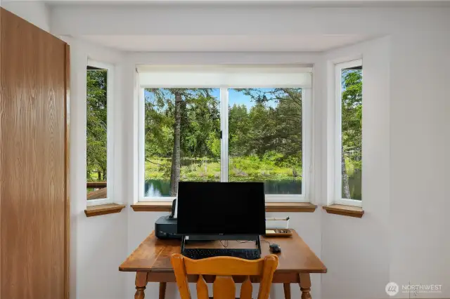 Desk with a view!