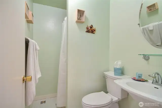 3/4 bathroom - lower level