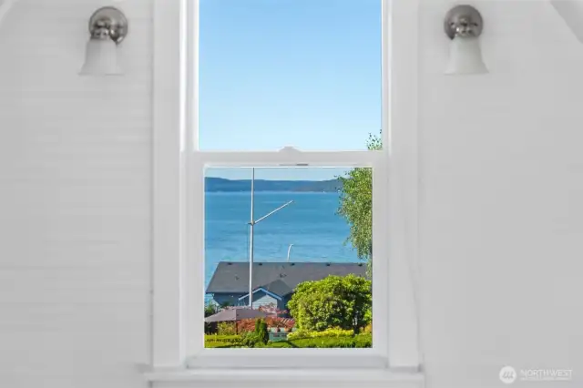 View of the Puget Sound from Bedroom #2