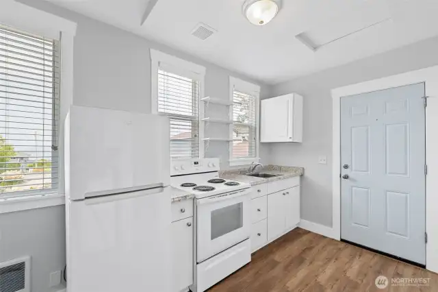ADU efficient kitchen