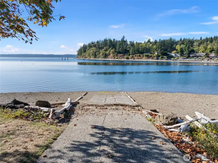 Private Boat Launch.