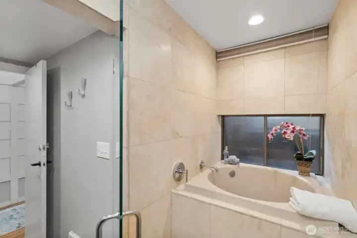 Spa-like serenity with a Japanese soaking tub