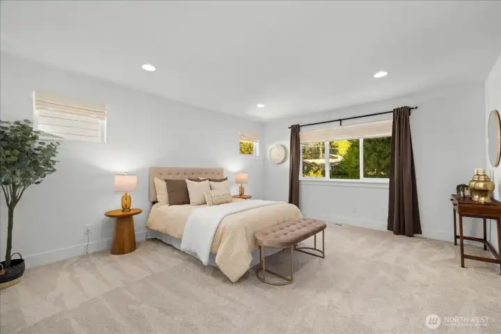 Room to Relax: Light-Filled and Spacious Primary Bedroom