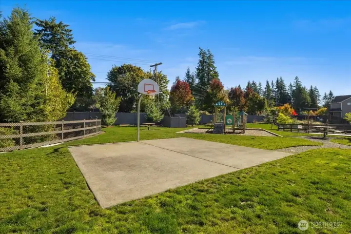 Outdoor Recreation Nearby: Playground, Picnic Spots, and Basketball Court