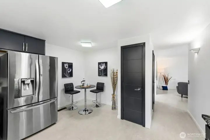 Nook dining in the kitchen