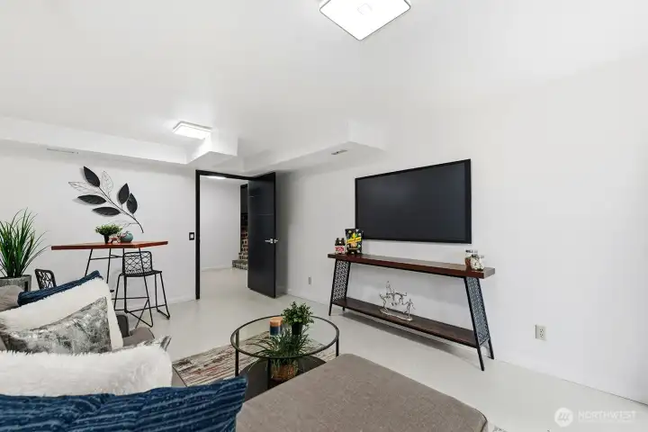 Lower level area - for however you choose to use it!