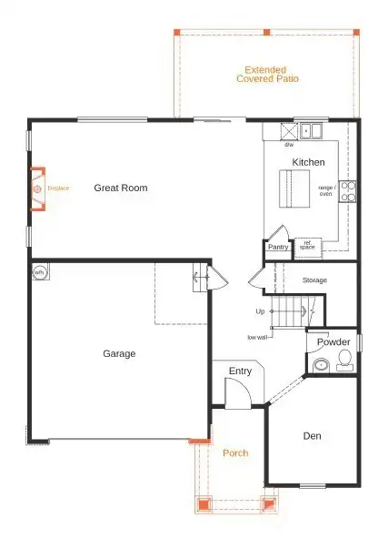 Floor Plan Level 1