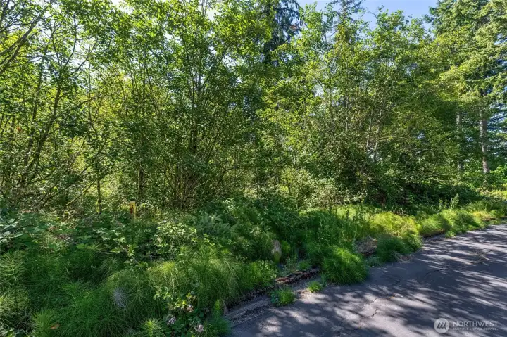 All utilities already right off the street