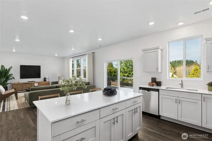 Virtual staging. Photo rendering is representational. Actual home is under construction and finishes, elevation, and paint colors may vary. See site agent for details.