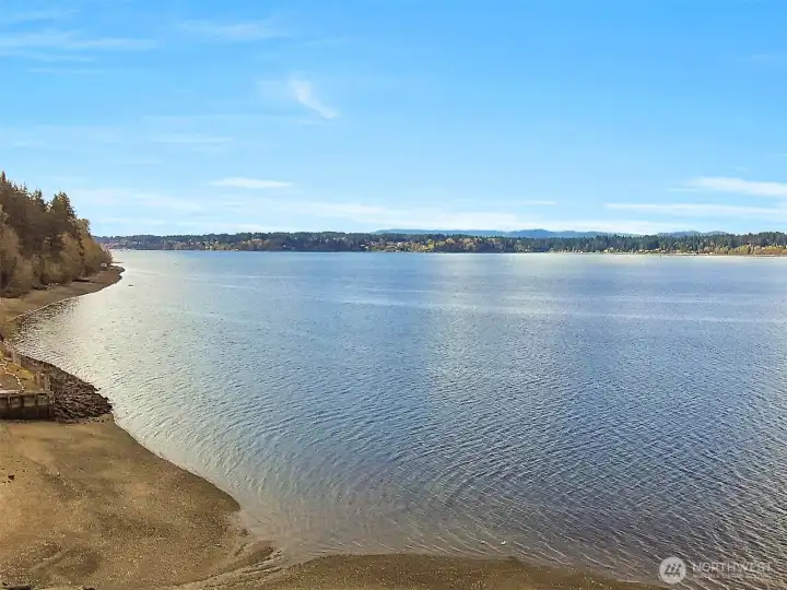 View towards black hills