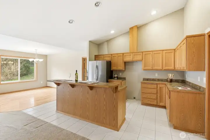 Open kitchen