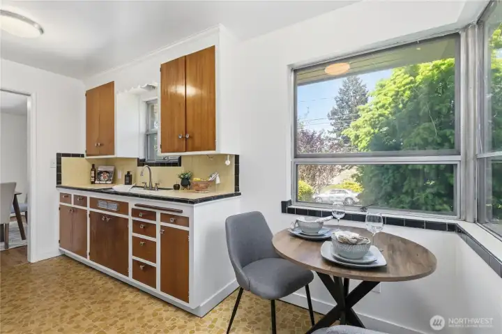 Kitchen with Eating Space.