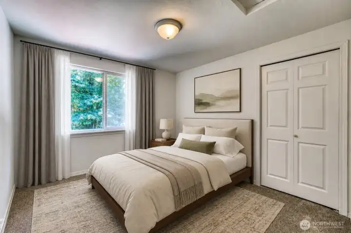 Virtually staged. Second additional bedroom upstairs. Virtually staged. Second additional bedroom upstairs.