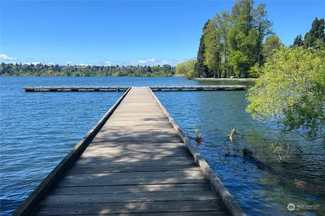 Greenlake is a great place to relax or walk/run around the lake