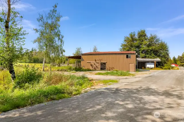 Approximate 60x50 barn near the north end of the property