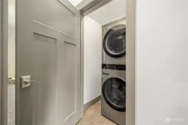 Washer & Dryer on first floor