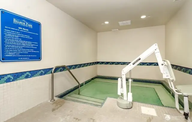 Indoor Pool & Spa: Year-round swimming and relaxation with a heated pool and spa.