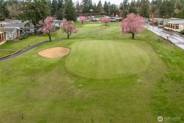 Enjoy stunning views and leisure time on the on-site golf course with walking paths.
