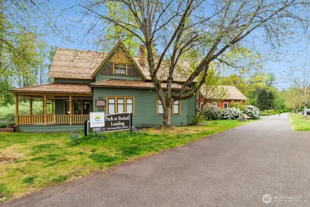 Bothell landing - take the Burke gilman to Seattle or the trail to Redmond