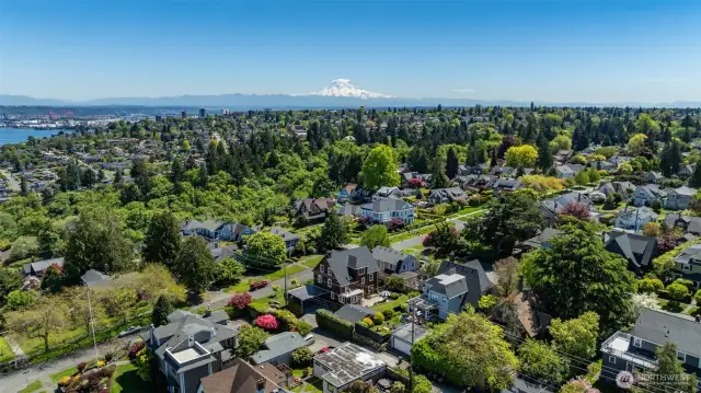 Home and Mount Rainier View