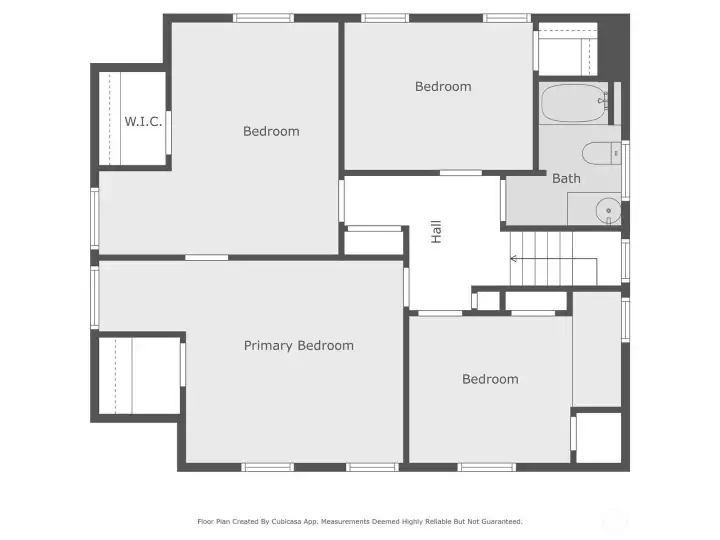 Second floor floorplan