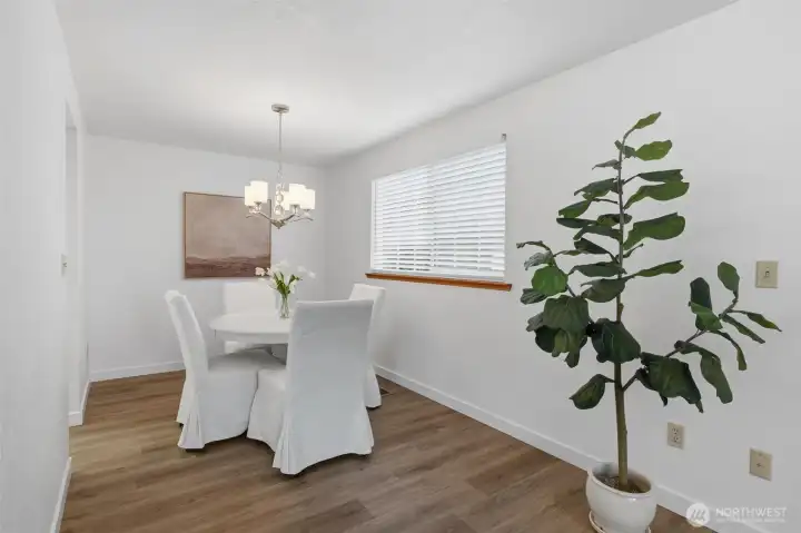 Dining room for everyday meals & entertaining.