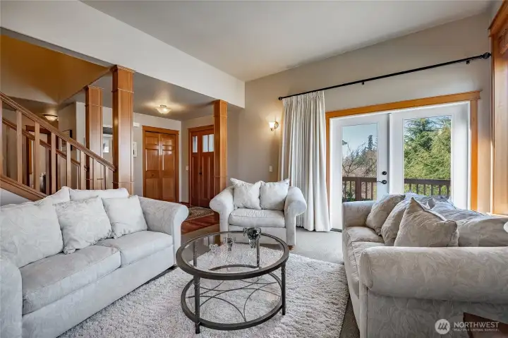 Formal living room off entry