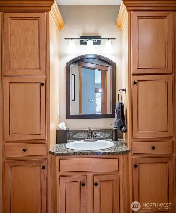 1/2 bath on main floor