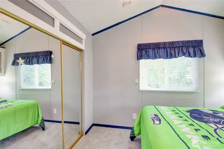 Very large bedroom closet