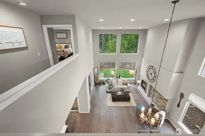 View from Top of Stairs