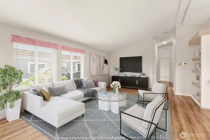 Satged Living Room Satged Living Room