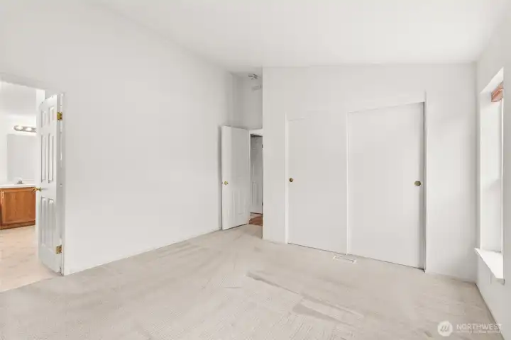Primary with large bathroom Primary with large bathroom