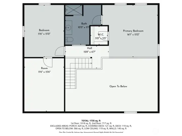 2nd Story Floorplan
