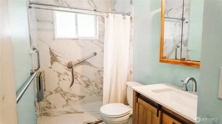 Renovated Walk in shower 2025 Renovated Walk in shower 2025