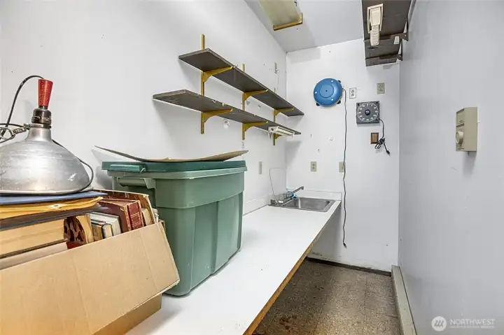Plumbing in Garage