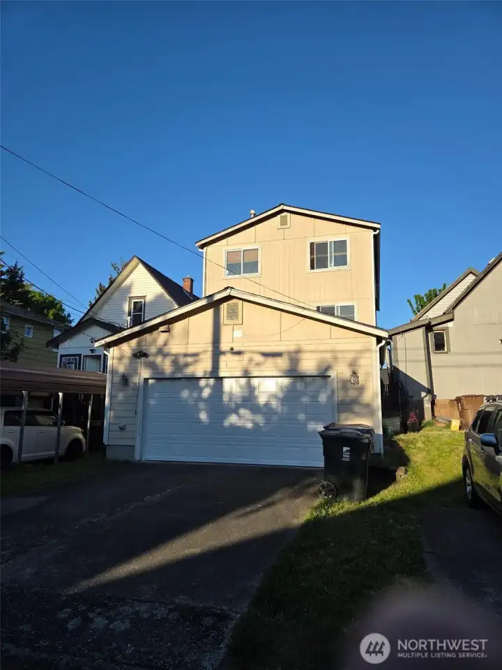 Back view from Alley
