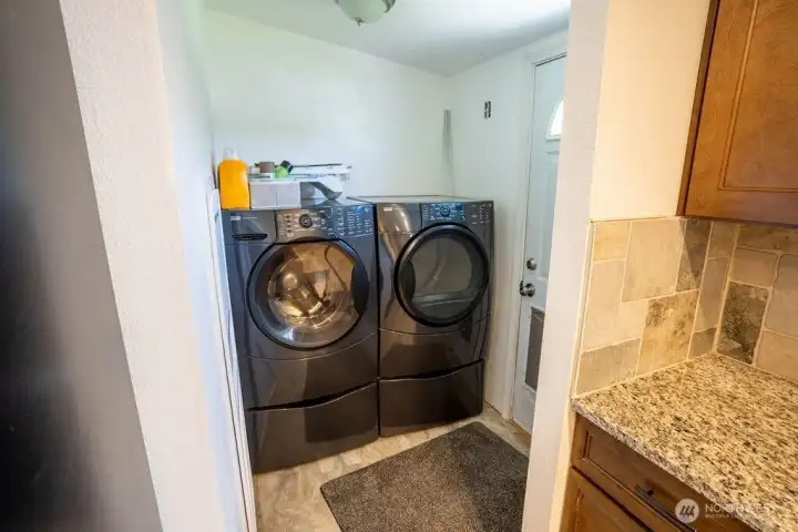 Washer and Dryer included