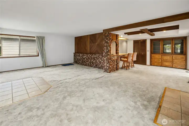 Open sightlines and timeless character create spaces that still feel inviting decades later.