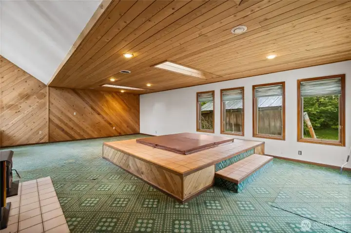 Saturday nights. Card games. Music playing. This room has stories.