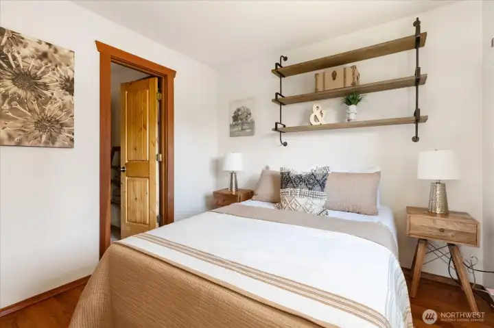 Primary bedroom on the main level
