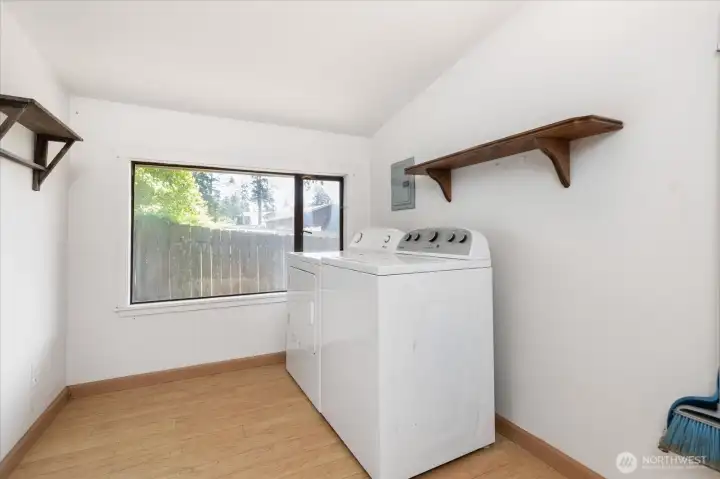Laundry/multi-purpose shed